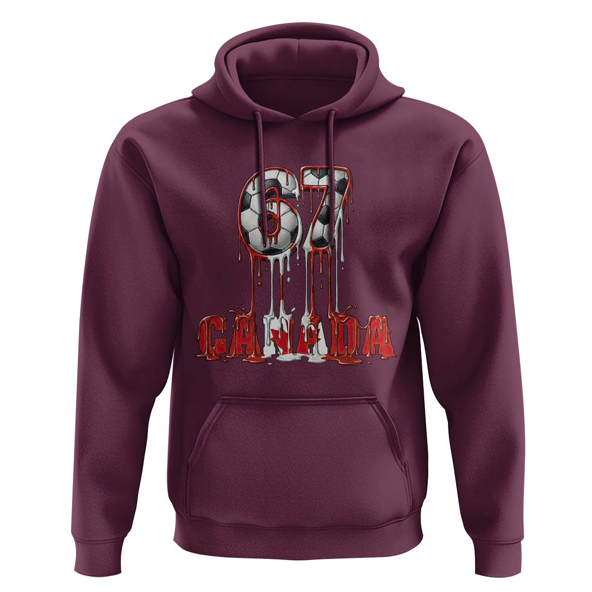 Funny Canada Soccer 67 Meme Hoodie Canadian Soccer Lovers