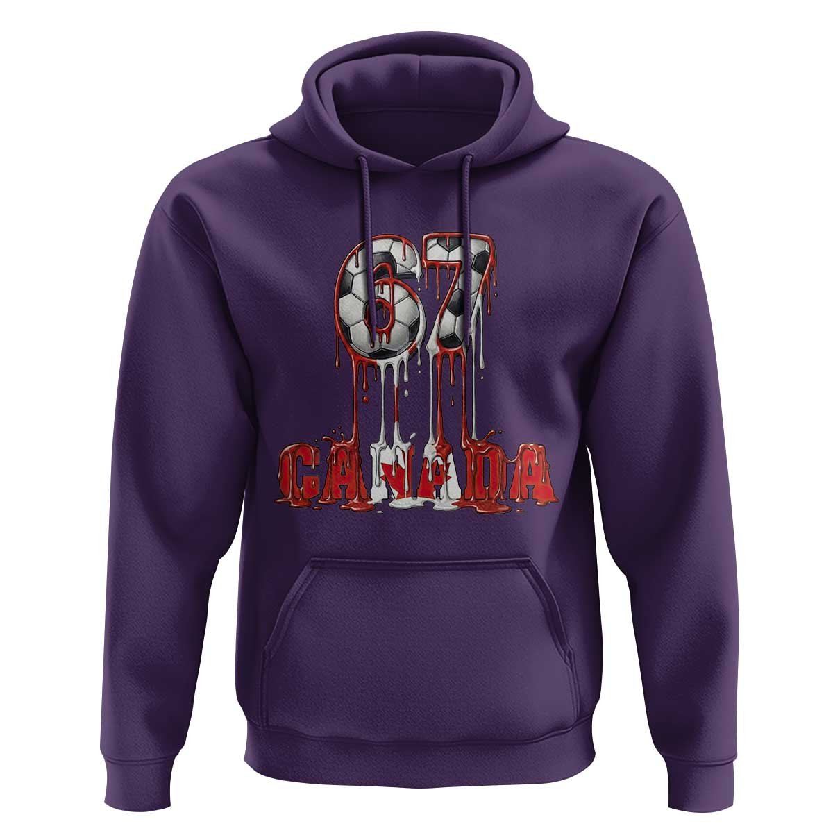 Funny Canada Soccer 67 Meme Hoodie Canadian Soccer Lovers