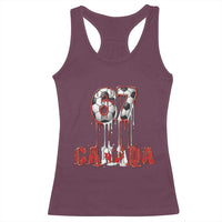 Funny Canada Soccer 67 Meme Racerback Tank Top Canadian Soccer Lovers