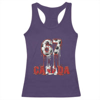 Funny Canada Soccer 67 Meme Racerback Tank Top Canadian Soccer Lovers