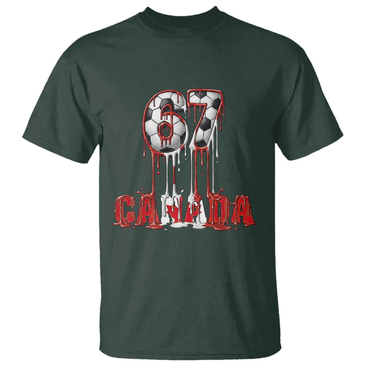 Funny Canada Soccer 67 Meme T Shirt Canadian Soccer Lovers