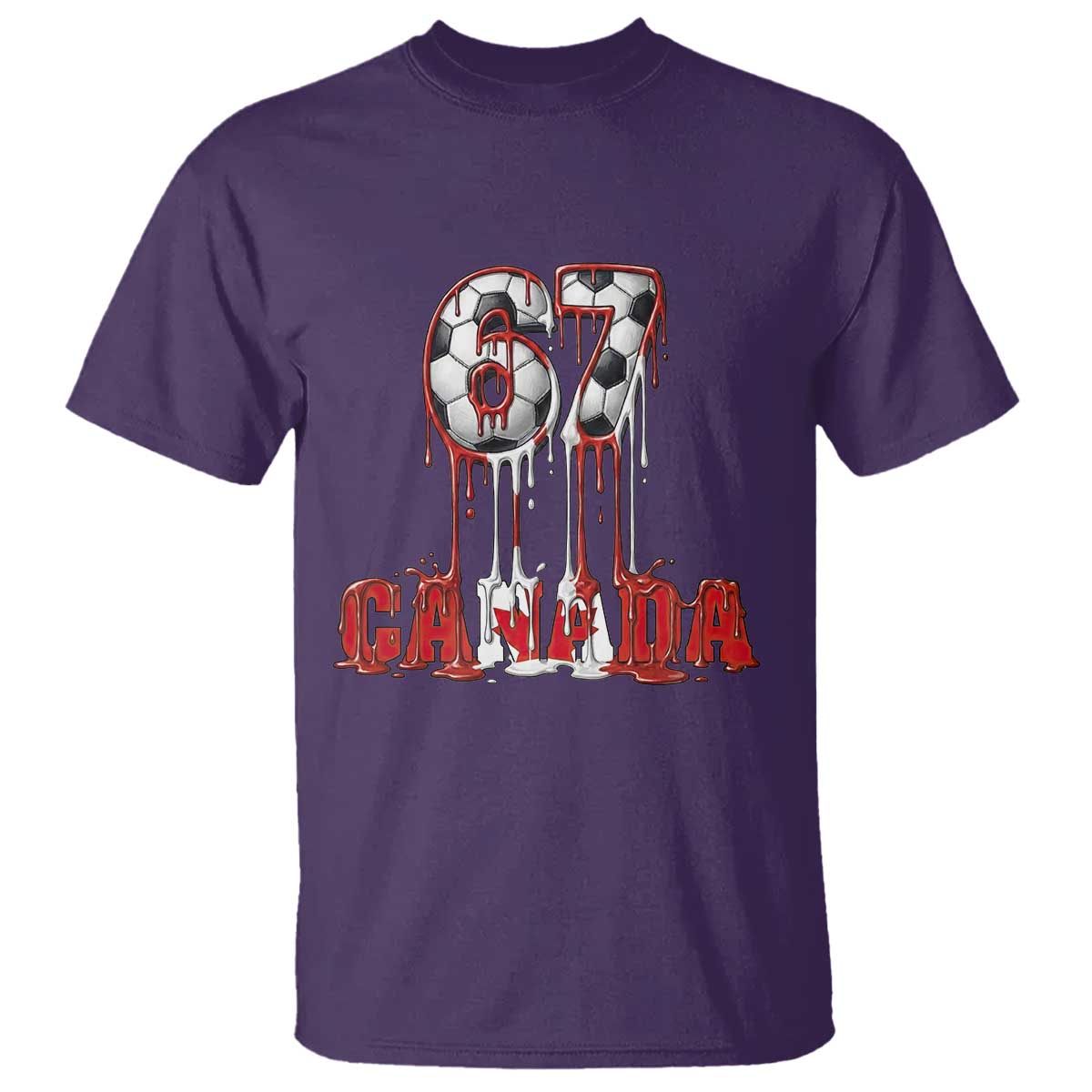 Funny Canada Soccer 67 Meme T Shirt Canadian Soccer Lovers