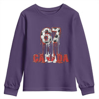 Funny Canada Soccer 67 Meme Youth Sweatshirt Canadian Soccer Lovers