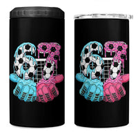 Drip Soccer Six Seven Meme 4 in 1 Can Cooler Tumbler Funny Gen Alpha Slang