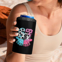 Drip Soccer Six Seven Meme 4 in 1 Can Cooler Tumbler Funny Gen Alpha Slang