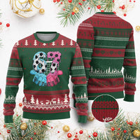 Drip Soccer Six Seven Meme Ugly Christmas Sweater Funny Gen Alpha Slang