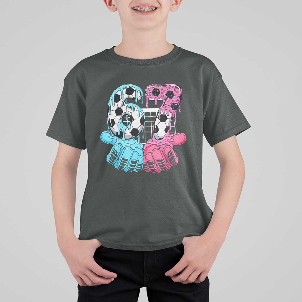 Drip Soccer Six Seven Meme T Shirt For Kid Funny Gen Alpha Slang