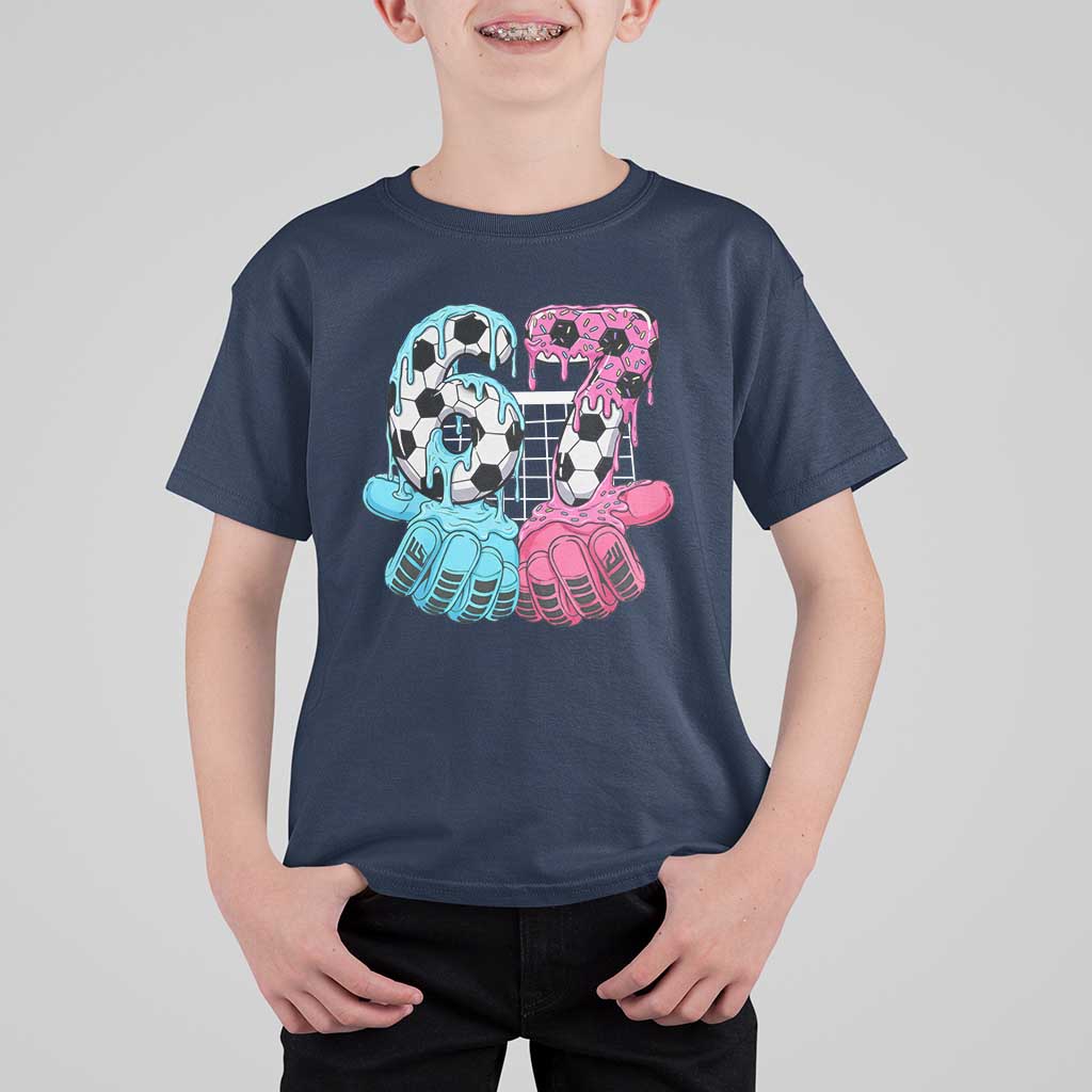 Drip Soccer Six Seven Meme T Shirt For Kid Funny Gen Alpha Slang