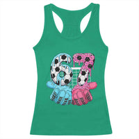 Drip Soccer Six Seven Meme Racerback Tank Top Funny Gen Alpha Slang