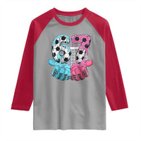Drip Soccer Six Seven Meme Raglan Shirt Funny Gen Alpha Slang