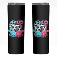 Drip Soccer Six Seven Meme Skinny Tumbler Funny Gen Alpha Slang