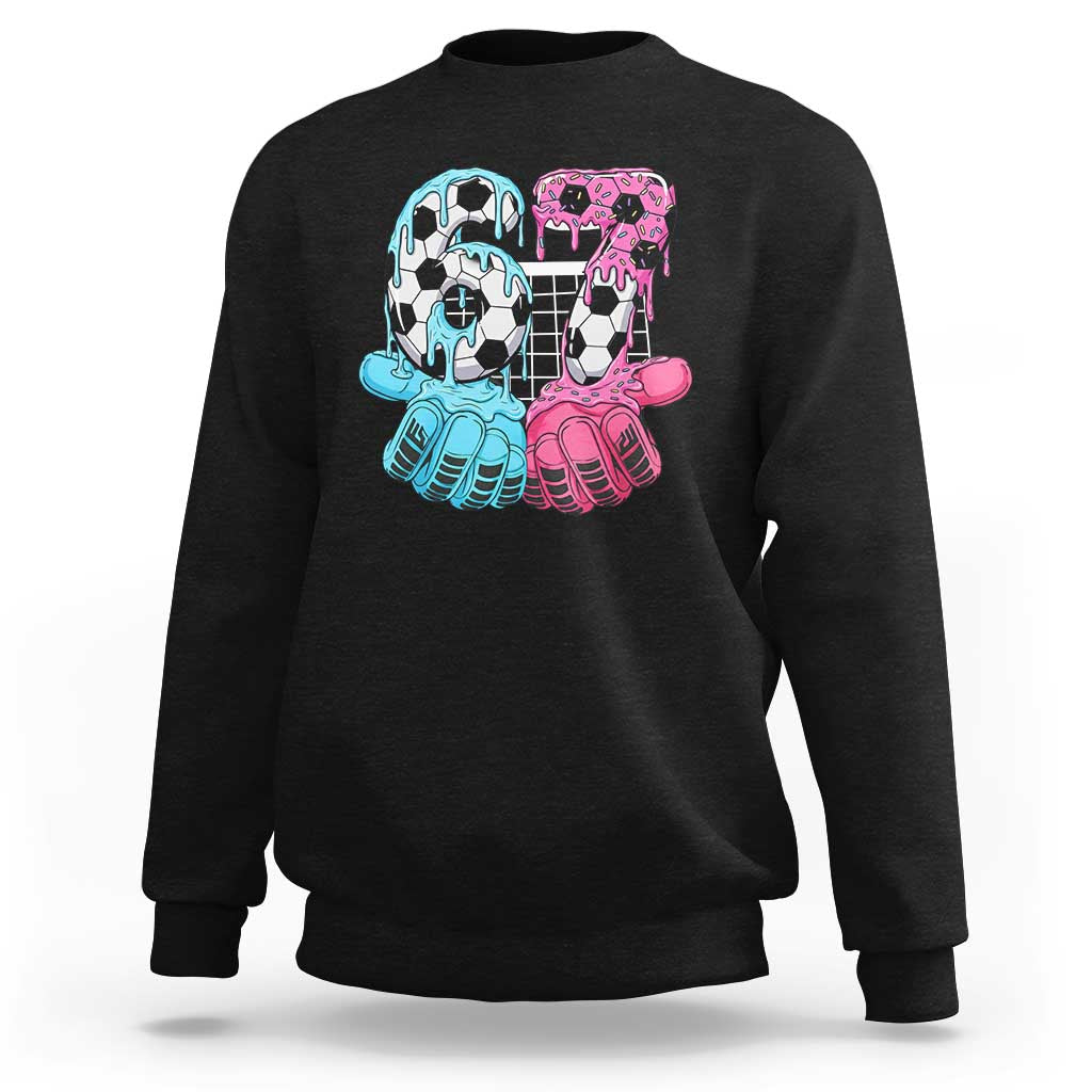 Drip Soccer Six Seven Meme Sweatshirt Funny Gen Alpha Slang
