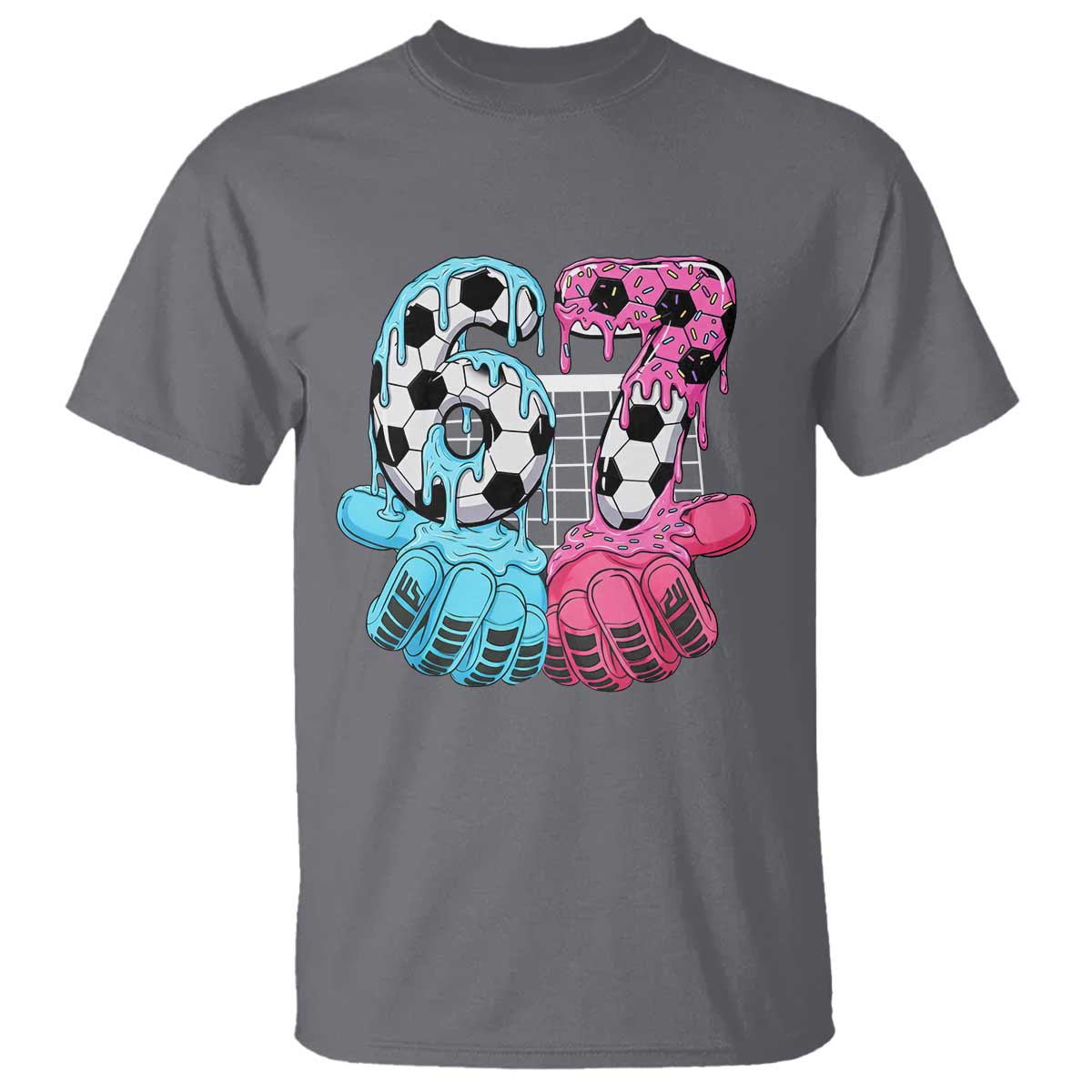 Drip Soccer Six Seven Meme T Shirt Funny Gen Alpha Slang