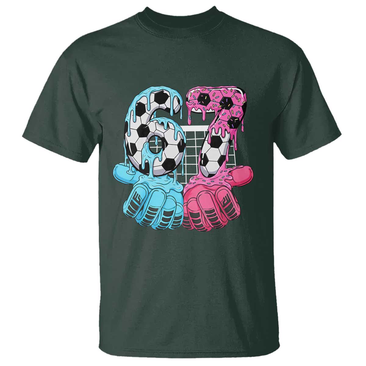 Drip Soccer Six Seven Meme T Shirt Funny Gen Alpha Slang