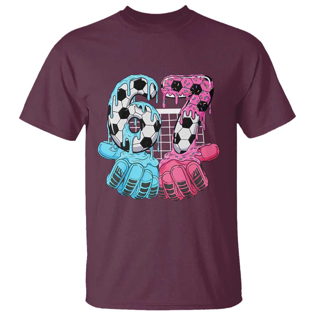 Drip Soccer Six Seven Meme T Shirt Funny Gen Alpha Slang