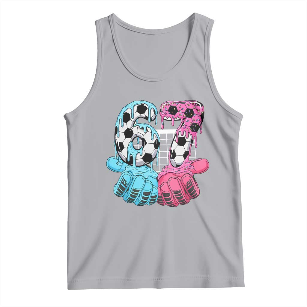 Drip Soccer Six Seven Meme Tank Top Funny Gen Alpha Slang