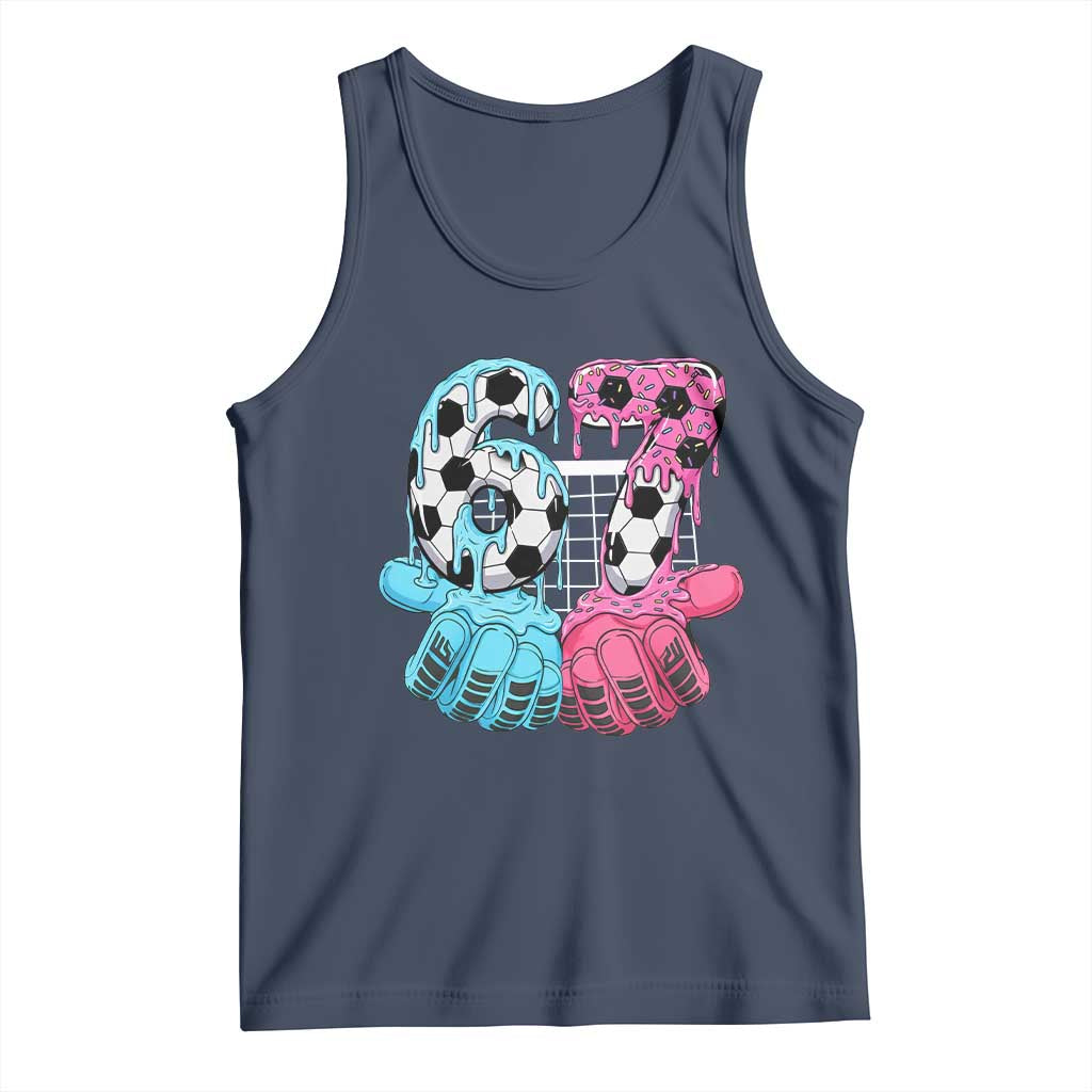 Drip Soccer Six Seven Meme Tank Top Funny Gen Alpha Slang