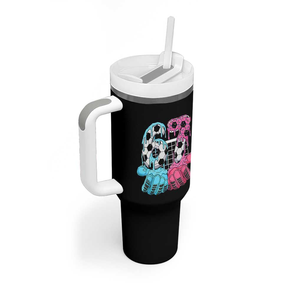 Drip Soccer Six Seven Meme Tumbler With Handle Funny Gen Alpha Slang