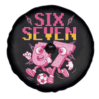 Funny Gen Z Alpha Gift Spare Tire Cover Six Seven Meme Soccer Lover