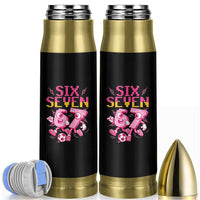 Funny Gen Z Alpha Gift Bullet Tumbler Six Seven Meme Soccer Lover