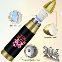 Funny Gen Z Alpha Gift Bullet Tumbler Six Seven Meme Soccer Lover