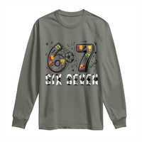 Six Seven Meme Soccer Lover Long Sleeve Shirt Funny Gift For Gen Z