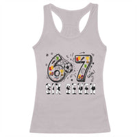 Six Seven Meme Soccer Lover Racerback Tank Top Funny Gift For Gen Z