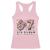 Six Seven Meme Soccer Lover Racerback Tank Top Funny Gift For Gen Z