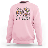 Six Seven Meme Soccer Lover Sweatshirt Funny Gift For Gen Z