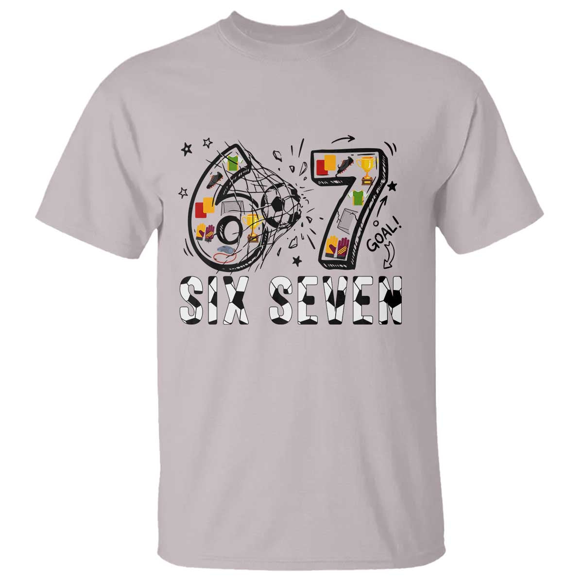 Six Seven Meme Soccer Lover T Shirt Funny Gift For Gen Z