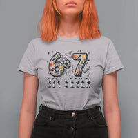 Six Seven Meme Soccer Lover T Shirt For Women Funny Gift For Gen Z