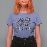Six Seven Meme Soccer Lover T Shirt For Women Funny Gift For Gen Z