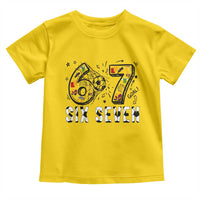 Six Seven Meme Soccer Lover Toddler T Shirt Funny Gift For Gen Z