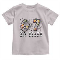 Six Seven Meme Soccer Lover Toddler T Shirt Funny Gift For Gen Z