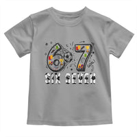 Six Seven Meme Soccer Lover Toddler T Shirt Funny Gift For Gen Z
