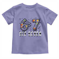 Six Seven Meme Soccer Lover Toddler T Shirt Funny Gift For Gen Z