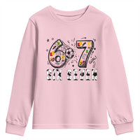 Six Seven Meme Soccer Lover Youth Sweatshirt Funny Gift For Gen Z
