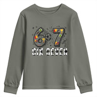 Six Seven Meme Soccer Lover Youth Sweatshirt Funny Gift For Gen Z