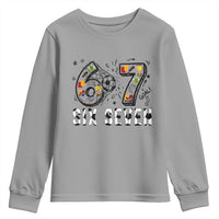 Six Seven Meme Soccer Lover Youth Sweatshirt Funny Gift For Gen Z