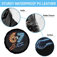 Funny Soccer Lover Spare Tire Cover Six Seven Meme Trending Gift