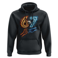 Funny Soccer Lover Hoodie Six Seven Meme Trending Gift