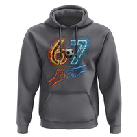 Funny Soccer Lover Hoodie Six Seven Meme Trending Gift