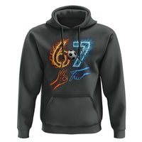 Funny Soccer Lover Hoodie Six Seven Meme Trending Gift