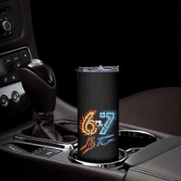 Funny Soccer Lover Skinny Tumbler Six Seven Meme Trending Gift