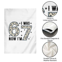 Funny Soccer Garden Flag I Was 6 Now I Am 7 Meme