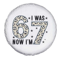 Funny Soccer Spare Tire Cover I Was 6 Now I Am 7 Meme