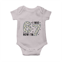 Funny Soccer Baby Onesie I Was 6 Now I Am 7 Meme