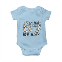 Funny Soccer Baby Onesie I Was 6 Now I Am 7 Meme