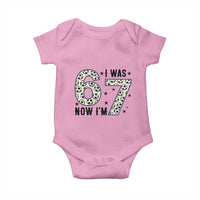 Funny Soccer Baby Onesie I Was 6 Now I Am 7 Meme