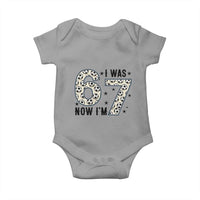 Funny Soccer Baby Onesie I Was 6 Now I Am 7 Meme
